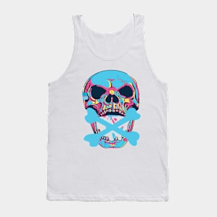 skull and crossbones Tank Top